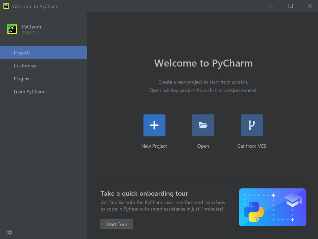 Windows版PyCharm